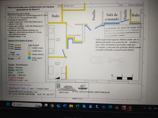 Planos de radioprotección